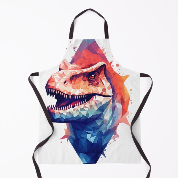 Item preview, Geometric Watercolour Dinosaur designed and sold by Dotty-Designs.