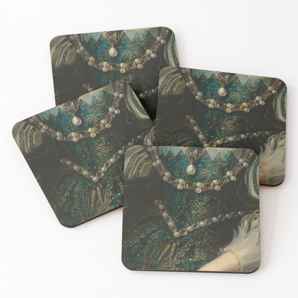 Item preview, Green Dress - Painting Detail designed and sold by SALON DES ARTS.