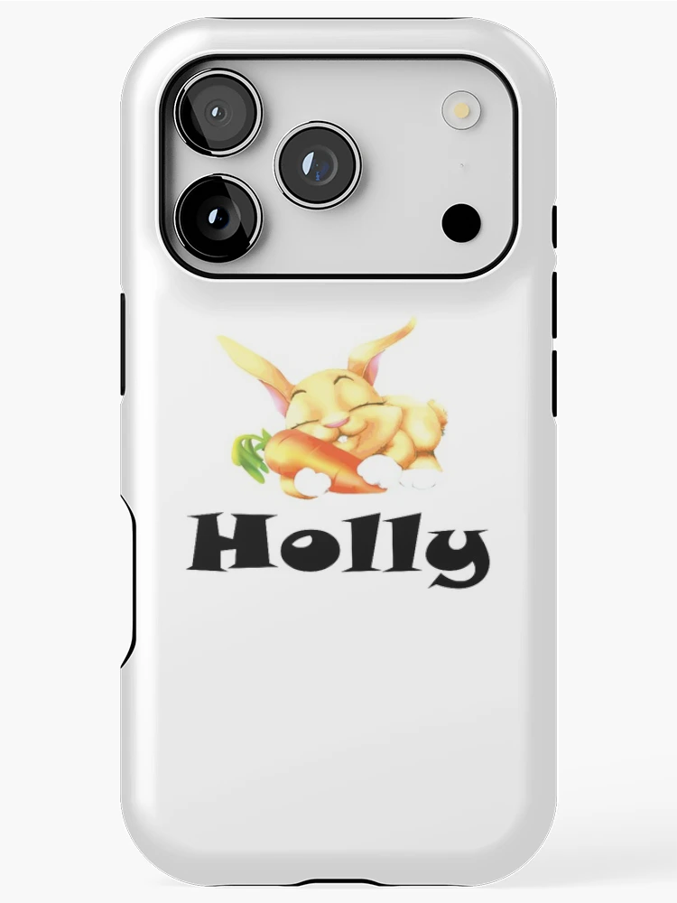 Thumbnail 1 of 4, iPhone Case, Holly Rabbit designed and sold by ProjectX23.