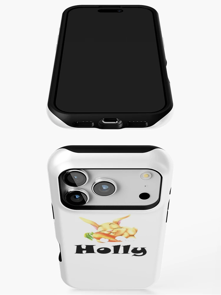 Thumbnail 3 of 4, iPhone Case, Holly Rabbit designed and sold by ProjectX23.