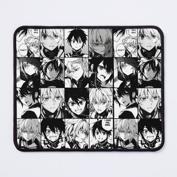 Item preview, Mikaela x Yuichiro- owari no seraph manga collage 1 designed and sold by ANGELLINX3.