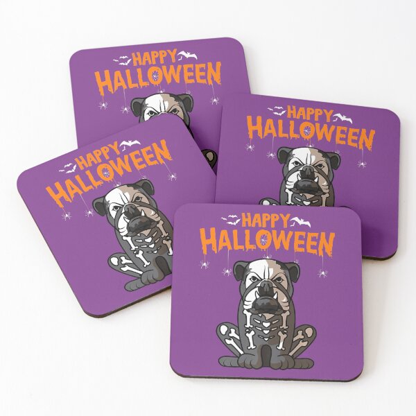 Item preview, Happy Halloween Bulldog Skeleton Dog Costume 	 	 	 designed and sold by treamkjfhbc10.