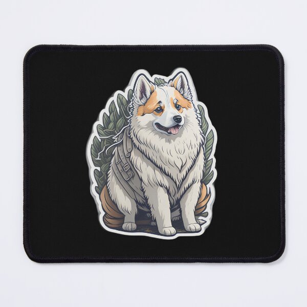 Item preview, American Eskimo (Sticker and Print Out) designed and sold by Sir Elgin Ortiz.