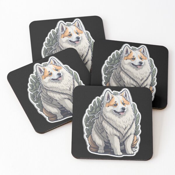 Item preview, American Eskimo (Sticker and Print Out) designed and sold by Sir Elgin Ortiz.