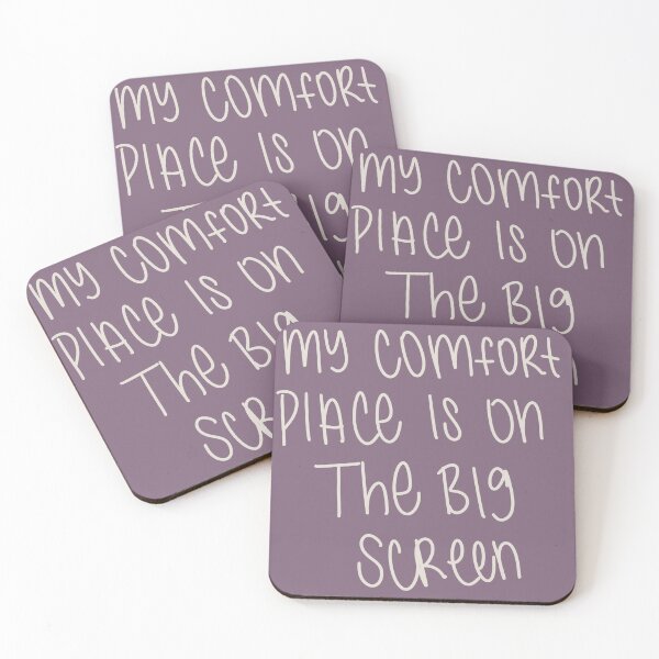 Item preview, My Comfort Place is on the Big Screen designed and sold by ltrlettering.