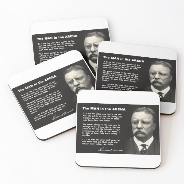 Item preview, Man in the Arena Speech - President Theodore Roosevelt 1910 designed and sold by Daniel Hagerman.