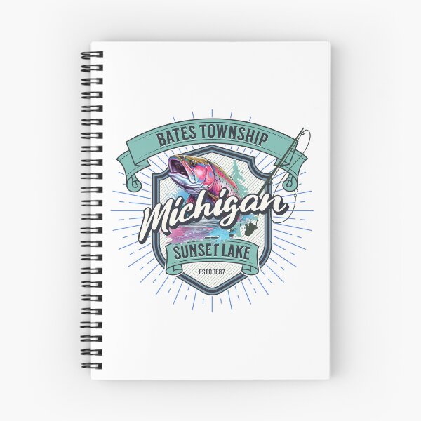 Item preview, Bates Township Sunset Lake Michigan 0001 designed and sold by ajsloan.