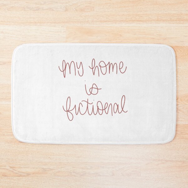 Item preview, My Home is Fictional designed and sold by ltrlettering.