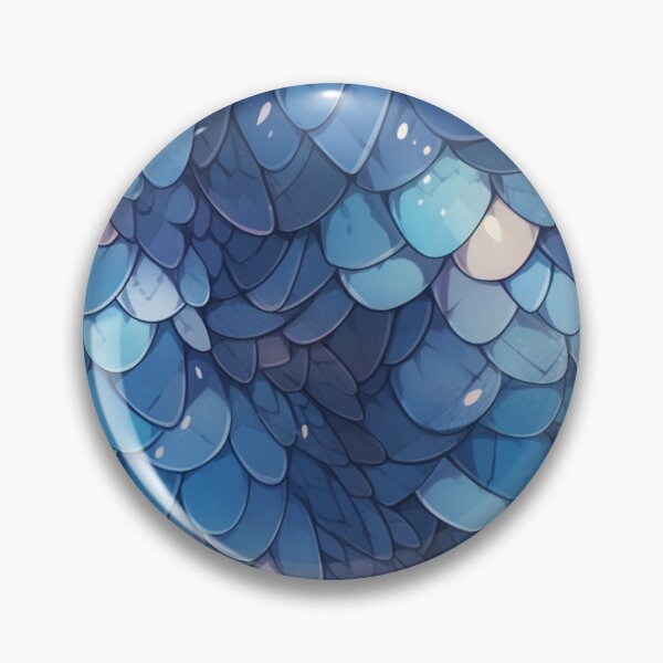 Artikelvorschau, Blue dragon scales pattern, entworfen und verkauft von HydraDreams.