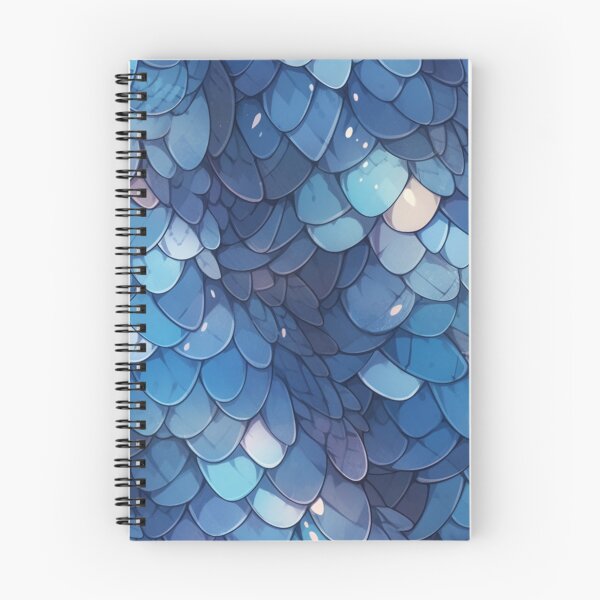 Item preview, Blue dragon scales pattern, designed and sold by HydraDreams.