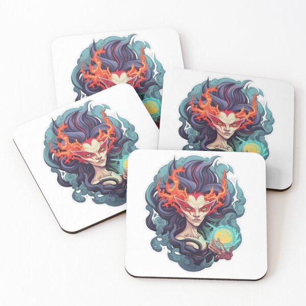 Item preview, Enchanting Warriors: Masters of Magic - Sticker designed and sold by TeeeCrafted.