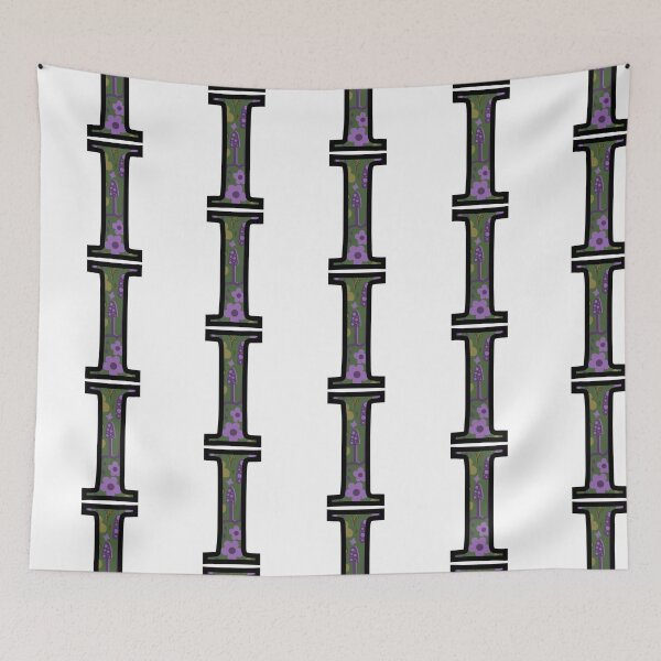 Item preview, Smiley Mushrooms and Groovy Flowers “I” designed and sold by Heids953.