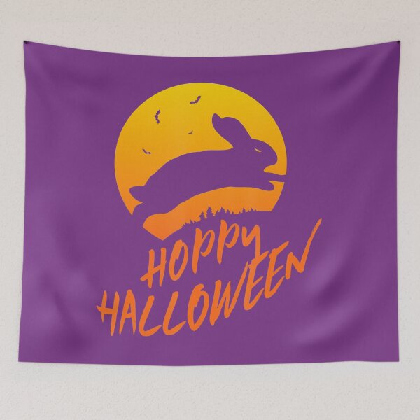 Item preview, Happy Halloween bunny rabbit pet owners design pun 	 	 designed and sold by treamkjfhbc10.