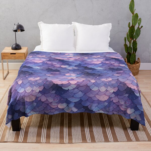 Artikelvorschau, Pale Purple dragon scales pattern, entworfen und verkauft von HydraDreams.