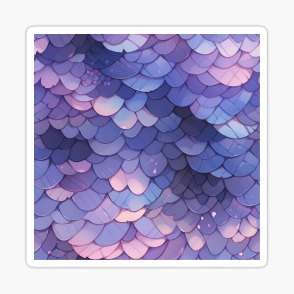 Item preview, Pale Purple dragon scales pattern, designed and sold by HydraDreams.