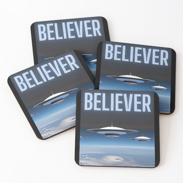 Item preview, Believer UFO theory designed and sold by Earth Nature Creations.
