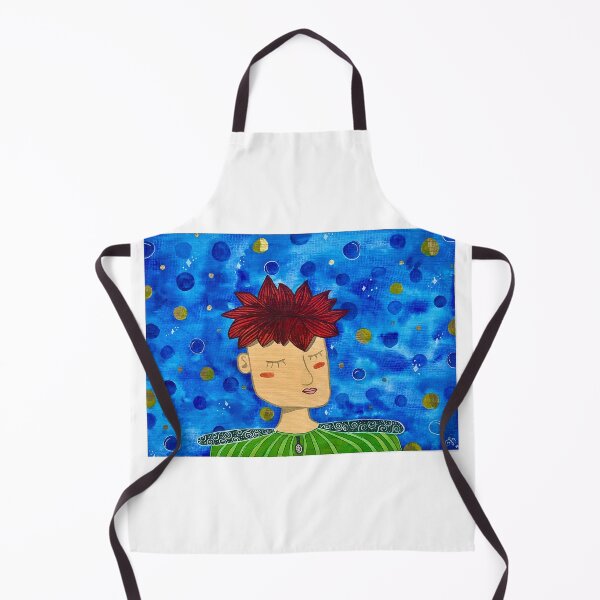 Item preview, cute blue forest child designed and sold by josefinafrega.