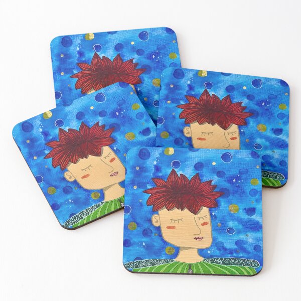 Item preview, Tierno niño del bosque azul designed and sold by josefinafrega.