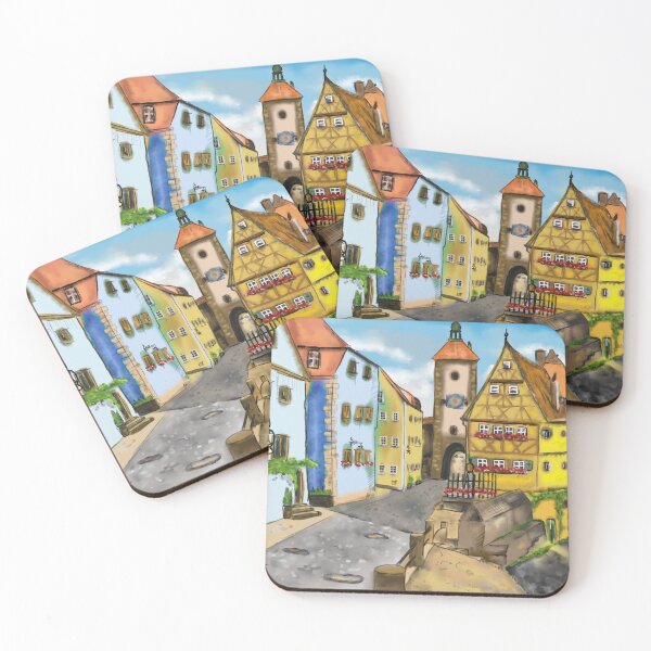 Item preview, Plönlein Rothenburg ob der Tauber designed and sold by ZabaArt.