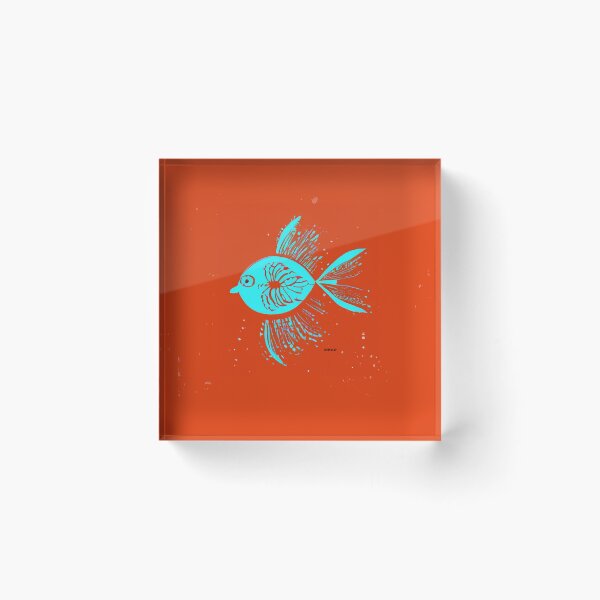 Artikelvorschau, me Postimpressionismus Fisch auf rotem Hintergrund - dePace' entworfen und verkauft von mrpropcake.
