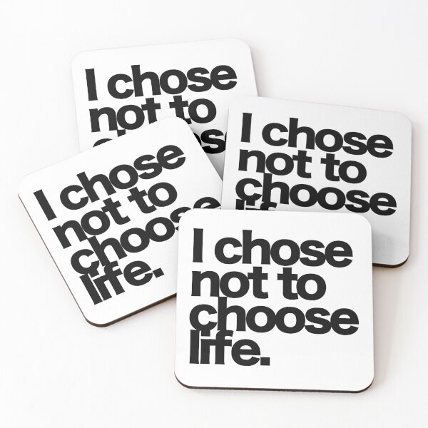 Item preview, I chose not to choose life. designed and sold by shufflik.