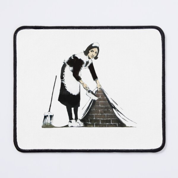 Item preview, BANKSY Sweep Under the Carpet designed and sold by inkstyl.