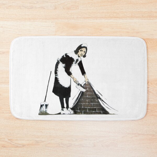 Item preview, BANKSY Sweep Under the Carpet designed and sold by inkstyl.