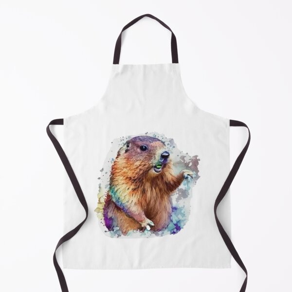 Item preview, Mystical groundhog with colorful background designed and sold by GroundhogMs.