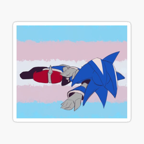 neo metal sonic art Sticker for Sale by danielroy4