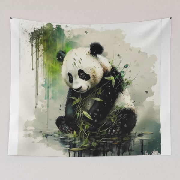 Item preview,   "Pawsitively Adorable: Exploring the Enchanting World of Pandas" designed and sold by DesignHeaven24.