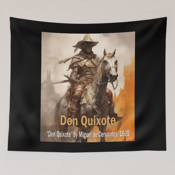 Item preview, Knight of the Windmills: AI-Painted Don Quixote designed and sold by JLCableStudio.