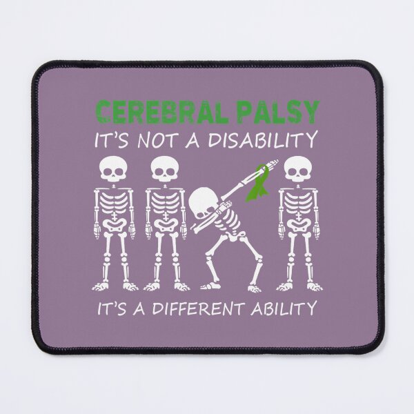 Item preview, Cerebral Palsy it's a different ability Funny skeleton designed and sold by sximqoetahu8.