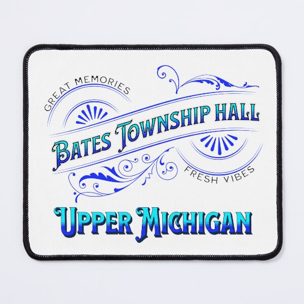 Item preview, Bates Township Hall Michigan 0001 designed and sold by ajsloan.