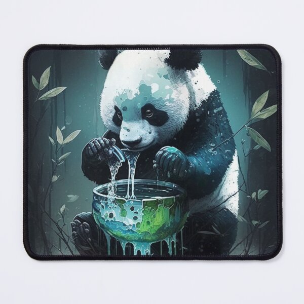 Item preview,  "Pawsitively Adorable: Exploring the Enchanting World of Pandas" designed and sold by DesignHeaven24.