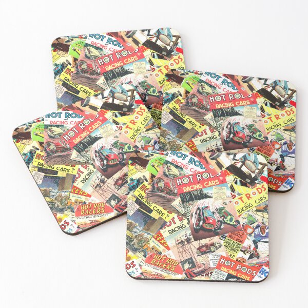 Item preview, Hot Rods and Racing Cars Collage designed and sold by BeagleDesigns.