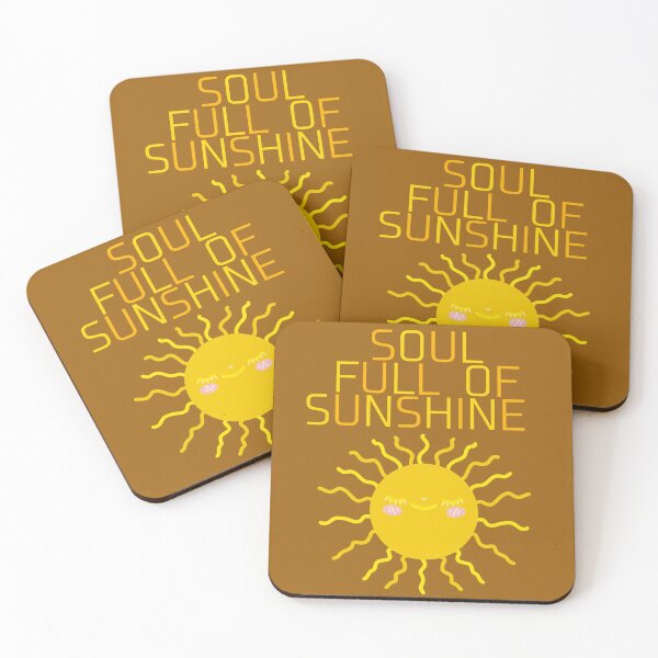 Item preview, soul full of sunshine, positive quotes designed and sold by La Loca.