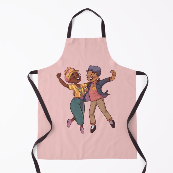Item preview, Happy afro dancing couple celebrating happy Pride  designed and sold by LuisaYas.