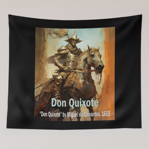 Item preview, Knight of the Windmills: AI-Painted Don Quixote designed and sold by JLCableStudio.