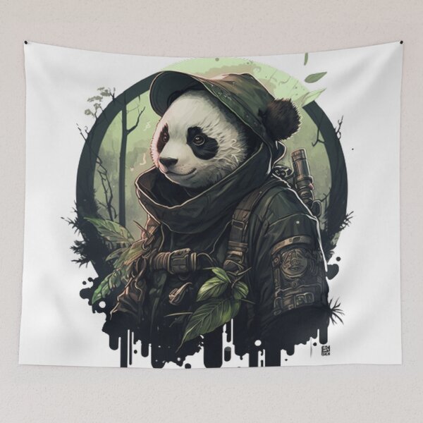 Item preview,   "Pawsitively Adorable: Exploring the Enchanting World of Pandas" designed and sold by DesignHeaven24.
