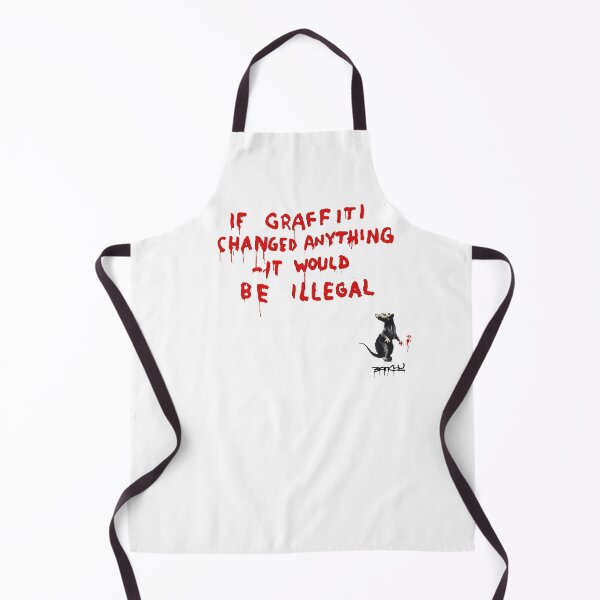 Item preview, BANKSY If Graffiti Changed Anything It Would be Illegal designed and sold by inkstyl.