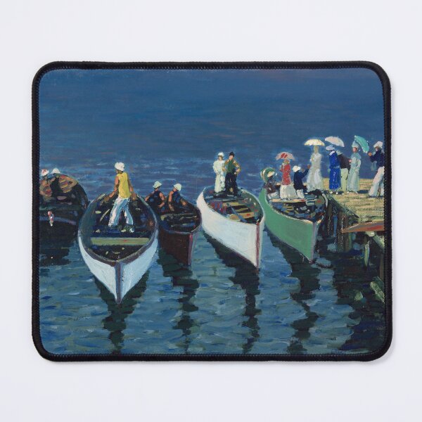 Item preview, Holiday on the Hudson | George Luks | 1912 Nautical Art designed and sold by CJET.