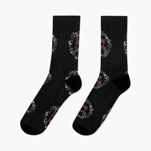 Item preview, Stay Surly, surrounded by flowers designed and sold by CheekyGrace.