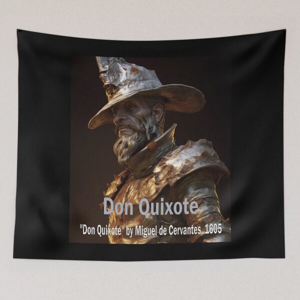 Item preview, Knight of the Windmills: AI-Painted Don Quixote designed and sold by JLCableStudio.