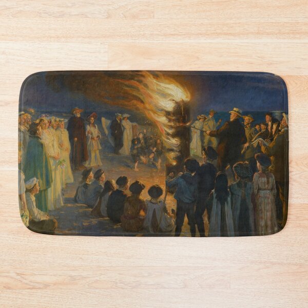 Item preview, Midsummer Eve Bonfire on Skagen's Beach | Peder Severin Kroyer | 1906 Danish Art designed and sold by CJET.
