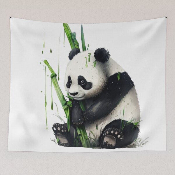 Item preview,    "Pawsitively Adorable: Exploring the Enchanting World of Pandas" designed and sold by DesignHeaven24.