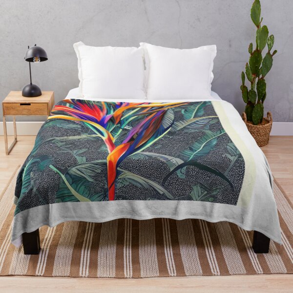 Item preview, Bird of Paradise, AI Art, Boho Botanical Art designed and sold by casaai.