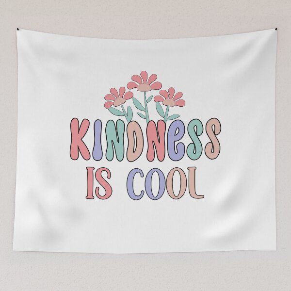 Item preview, Kindness Is Cool Retro designed and sold by HappyLifeCreate.