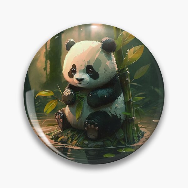 Item preview,    "Pawsitively Adorable: Exploring the Enchanting World of Pandas" designed and sold by DesignHeaven24.