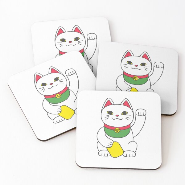 Item preview, Maneki neko - a lucky Asian smiling cat designed and sold by Viktoriia.