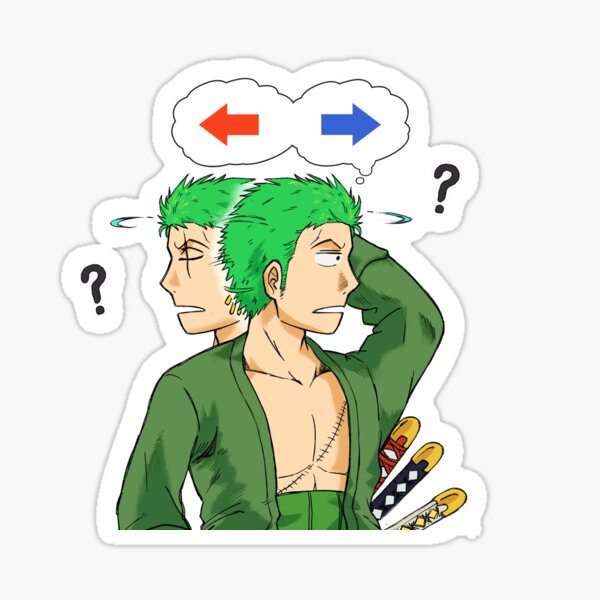 Zoro Stickers for Sale  One piece cartoon, One piece logo, One piece  drawing